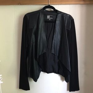 black jacket
